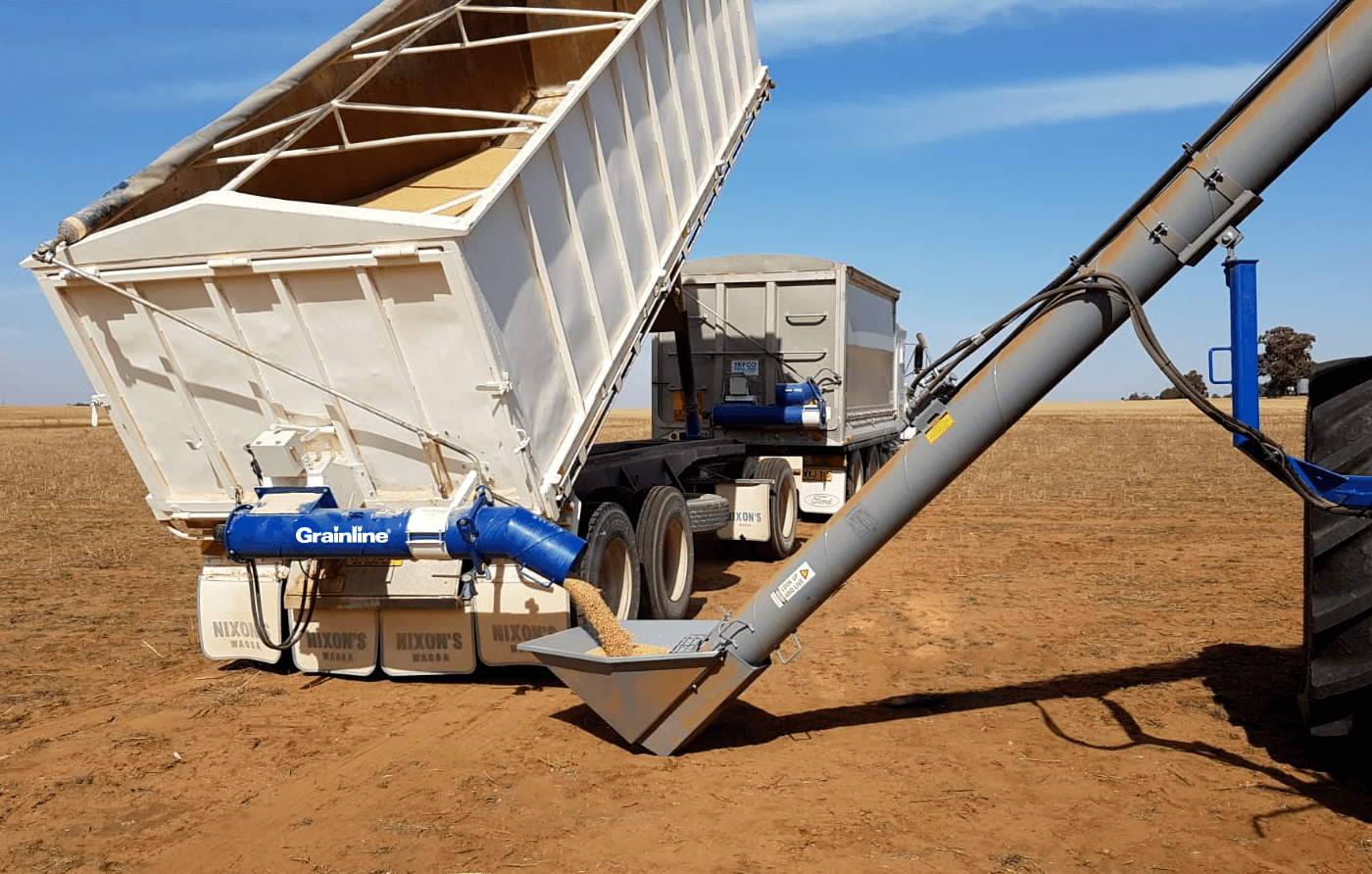 10 side shift augers grainline